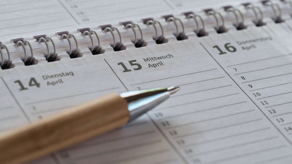 voller Kalender und Zeitmangel im Alltag als Herausforderung für Training