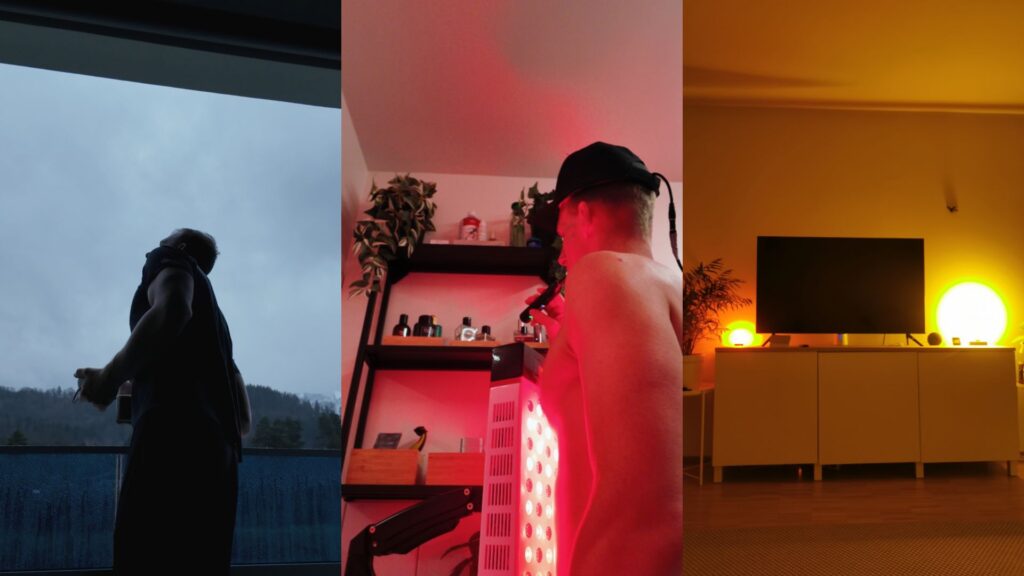 3 Mal Licht für Energie Regeneration und Schlaf - die 3 Licht-Hebel im Biohacking